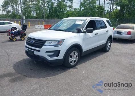 2018 Ford Police Interceptor из США, поврежденный, VIN 1FM5K8AR5JGA83764